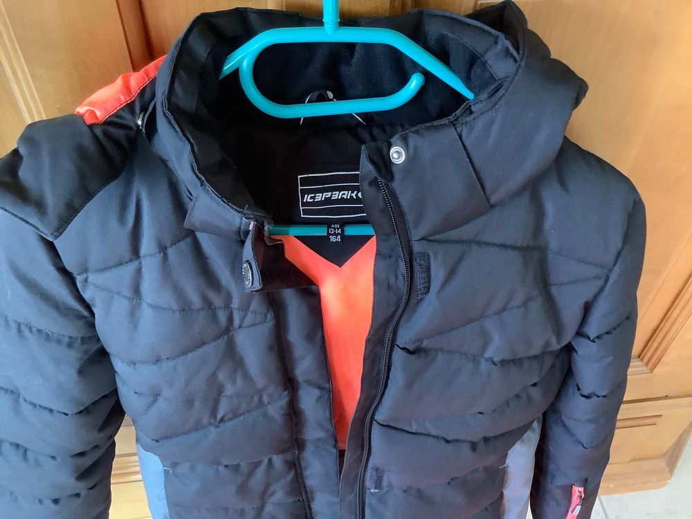 Pantalones De Esquí Icepeak Para Niños — Impermeables, Con Tirantes Y Polainas