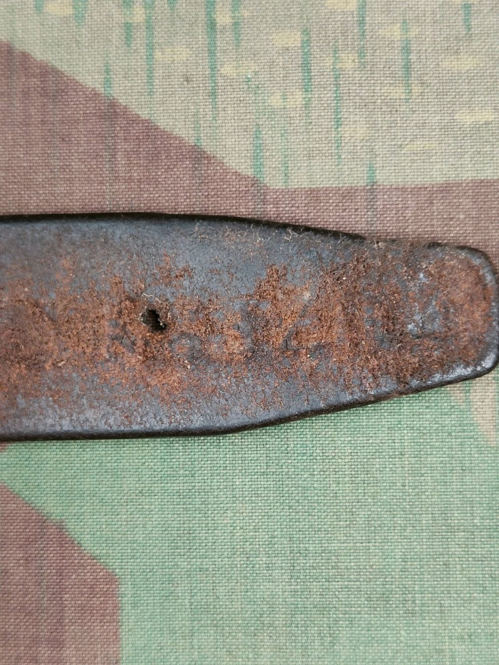 Schweizer Armee Uniformi: Leibgurt Ord. 1869, 100 cm – Usato da Bauma venduto da SwissMilitaria 2