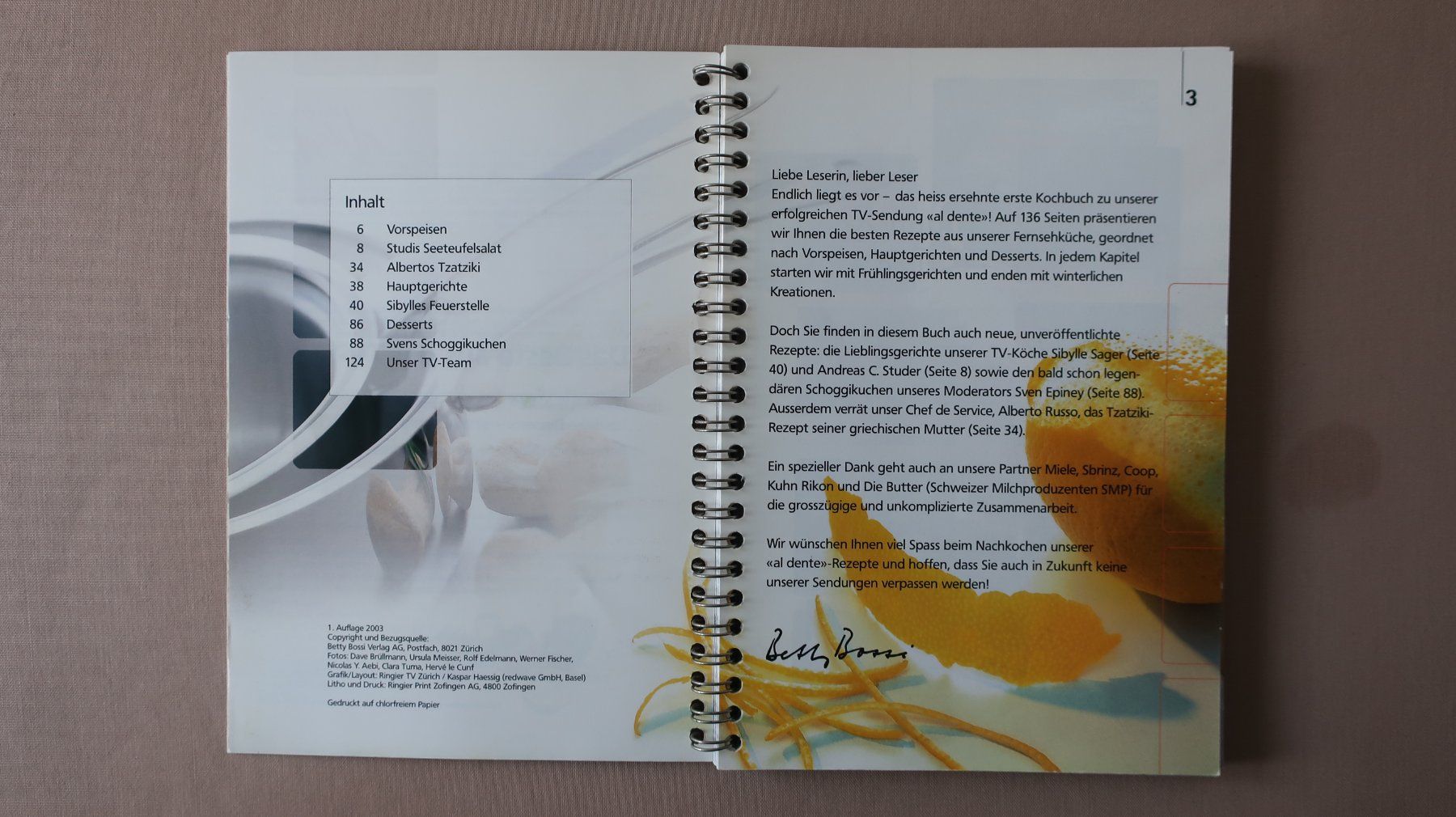 Libri: Betty Bossi - Kochbücher – Nuovo (secondo la descrizione) da Oberburg venduto da Lochbachweier 4