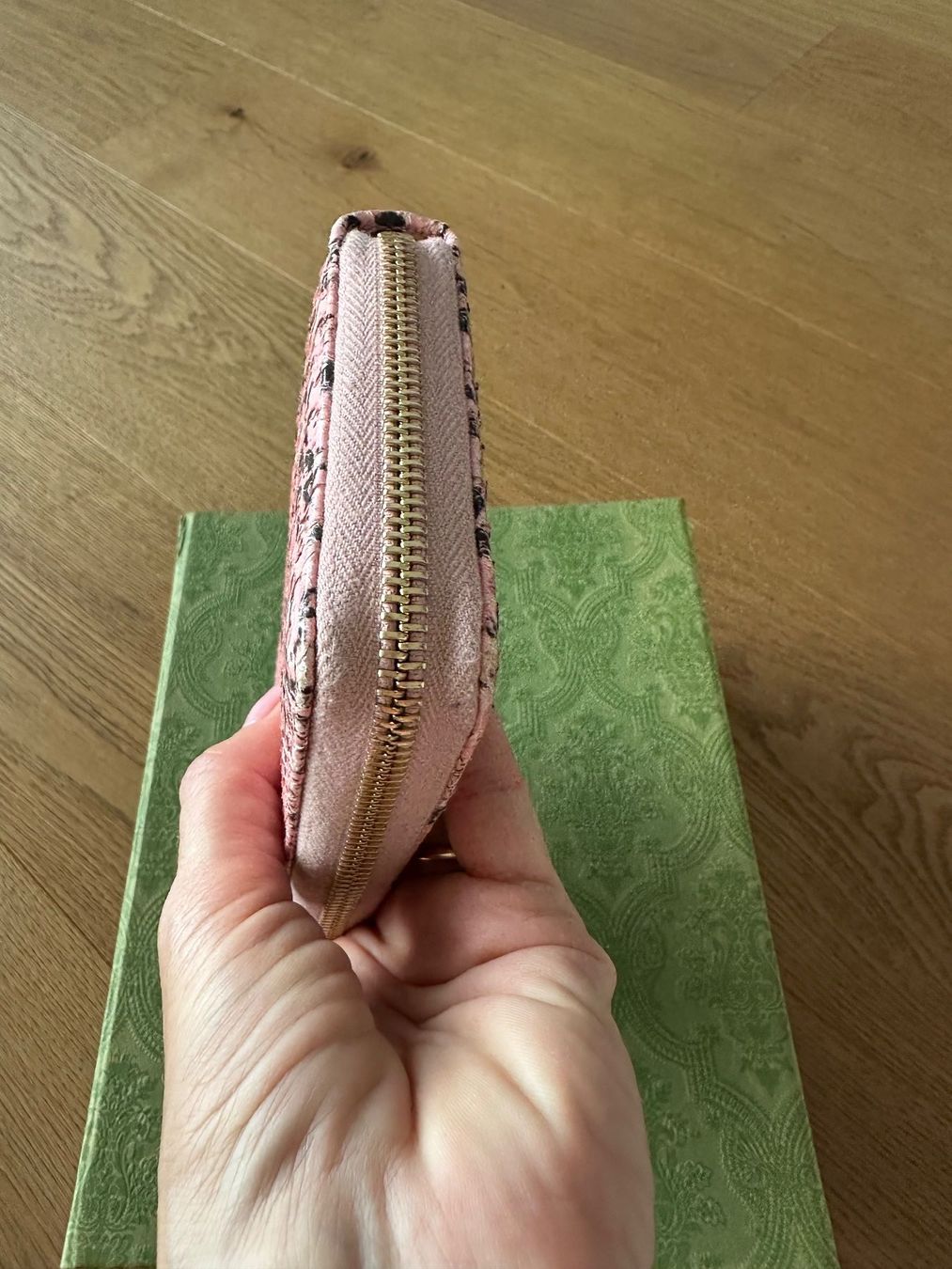 Gucci Portemonnaies: Gucci GG Marmont python zip around wallet – Neuf (Voir description) à Wettswil par seafarer 6