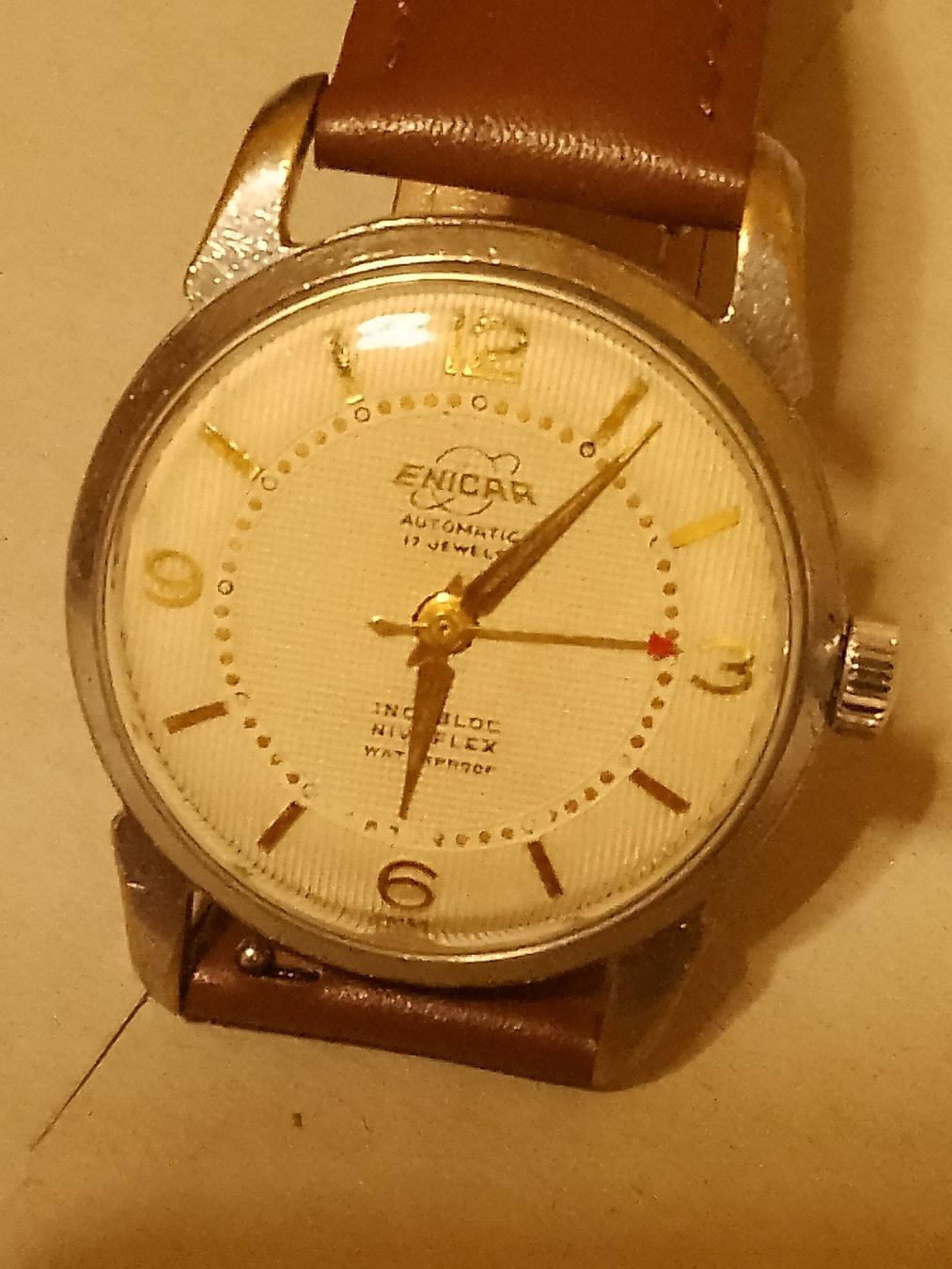 Enicar Uhren: Enicar Automatic 33mm läuft Super  – Gebraucht aus Agno von sam2608 5