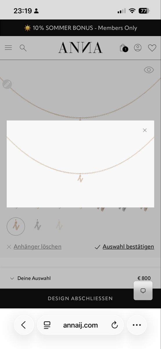 Ciondoli: ANNA IJ Diamant Anhänger – Nuovo (secondo la descrizione) da Zürich venduto da car_bd6x 4