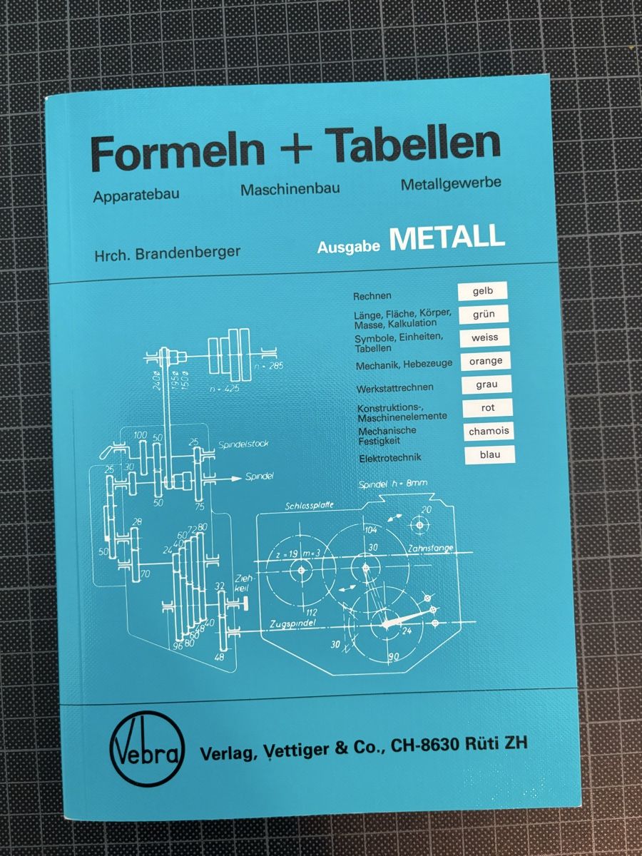 Libri: Formeln + Tabellen, Ausgabe Metall – Usato da Steinach venduto da pas_k6zb