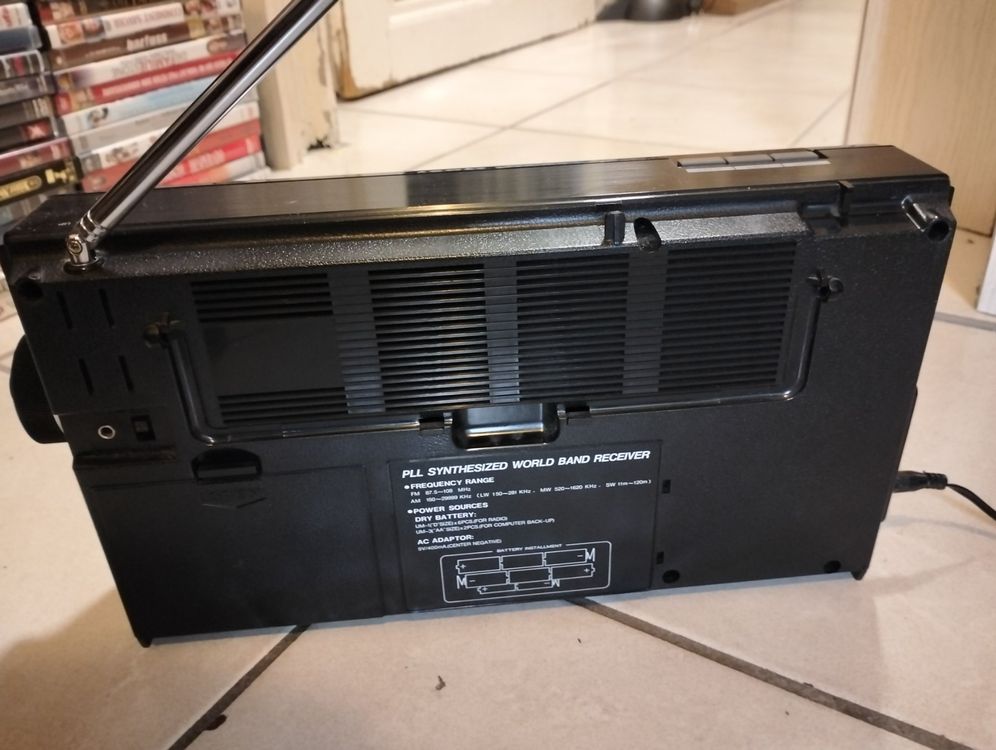 Belle radio Sangean ATS-803A, récepteur mondial à saisie