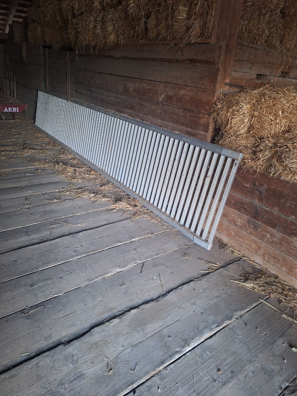 Altre attrezzature per stalle: Mistrampe Aluminium 6m×80cm – Usato da Uetendorf venduto da Albi125
