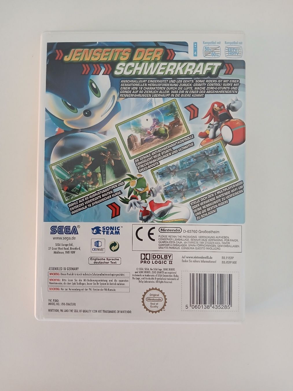 Nintendo Jeux: Sonic Riders Zero Gravity Wii gebraucht – D'occasion à Berikon par pil_thm8 2
