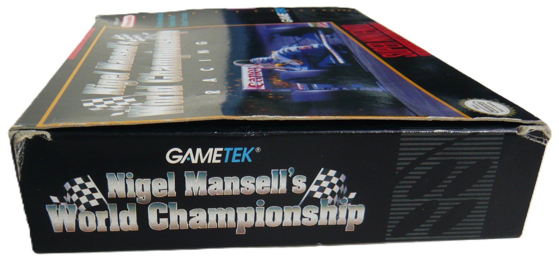 Nintendo Giochi: SNES: - Nigel Mansell's World Championship, Boite + Notice – Usato da Onex venduto da Jaguar1986 6