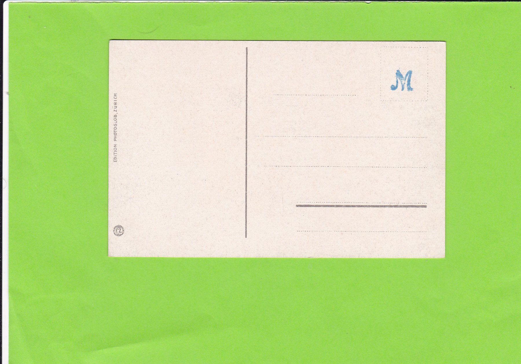 Cartoline postali: Lütschine mit Jungfrau – Usato da St. Peterzell venduto da neckertal 1
