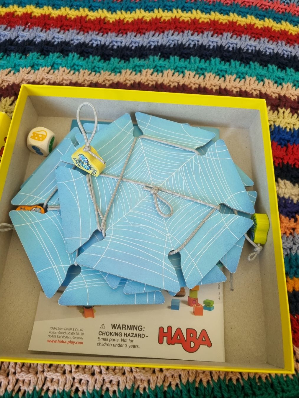 Haba Giochi: Jeu HABA Mimi Spider, complet, dès 3 ans – Usato da Fribourg venduto da jarmilka 2