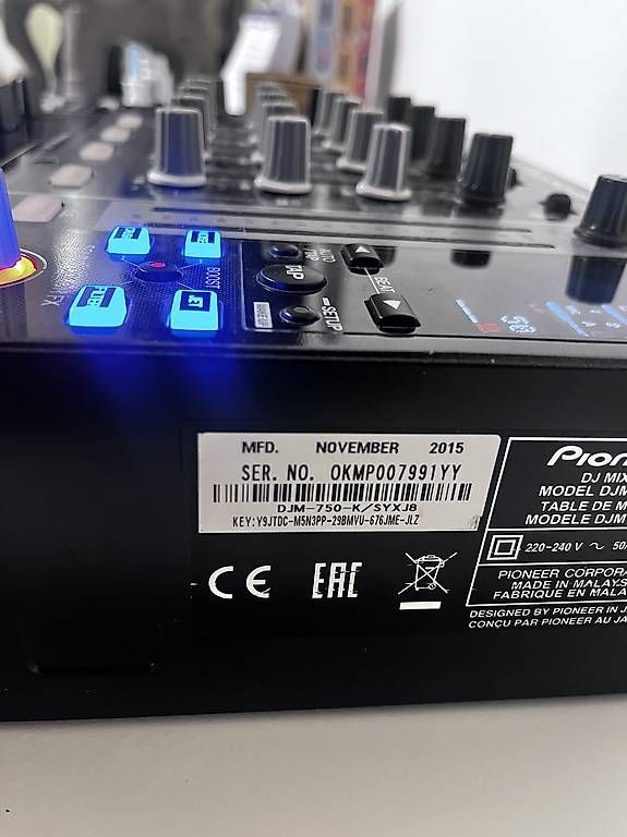 Console di mixaggio: Verkaufe Pioneer DJM 750  – Usato da Chur venduto da mic_fj22 4