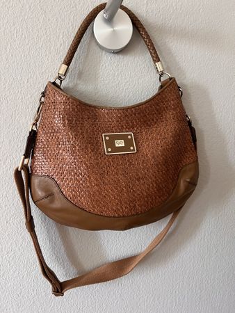 Tasche Anya Hindmarch, Leder braun