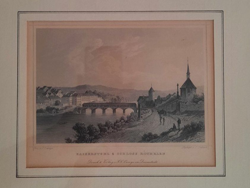 Incisioni: Kaiserstuhl & Schloss Röthelen – Usato da Opfikon venduto da Postman0 1