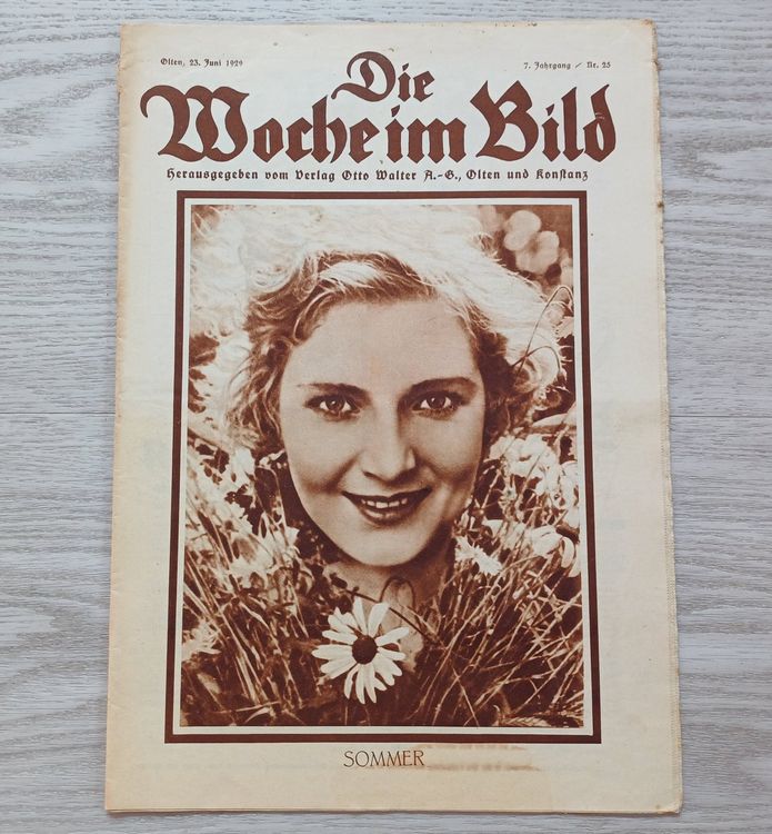 Die Woche im Bild 1929 Olten ZEITSCHRIFT Kaufen auf Ricardo