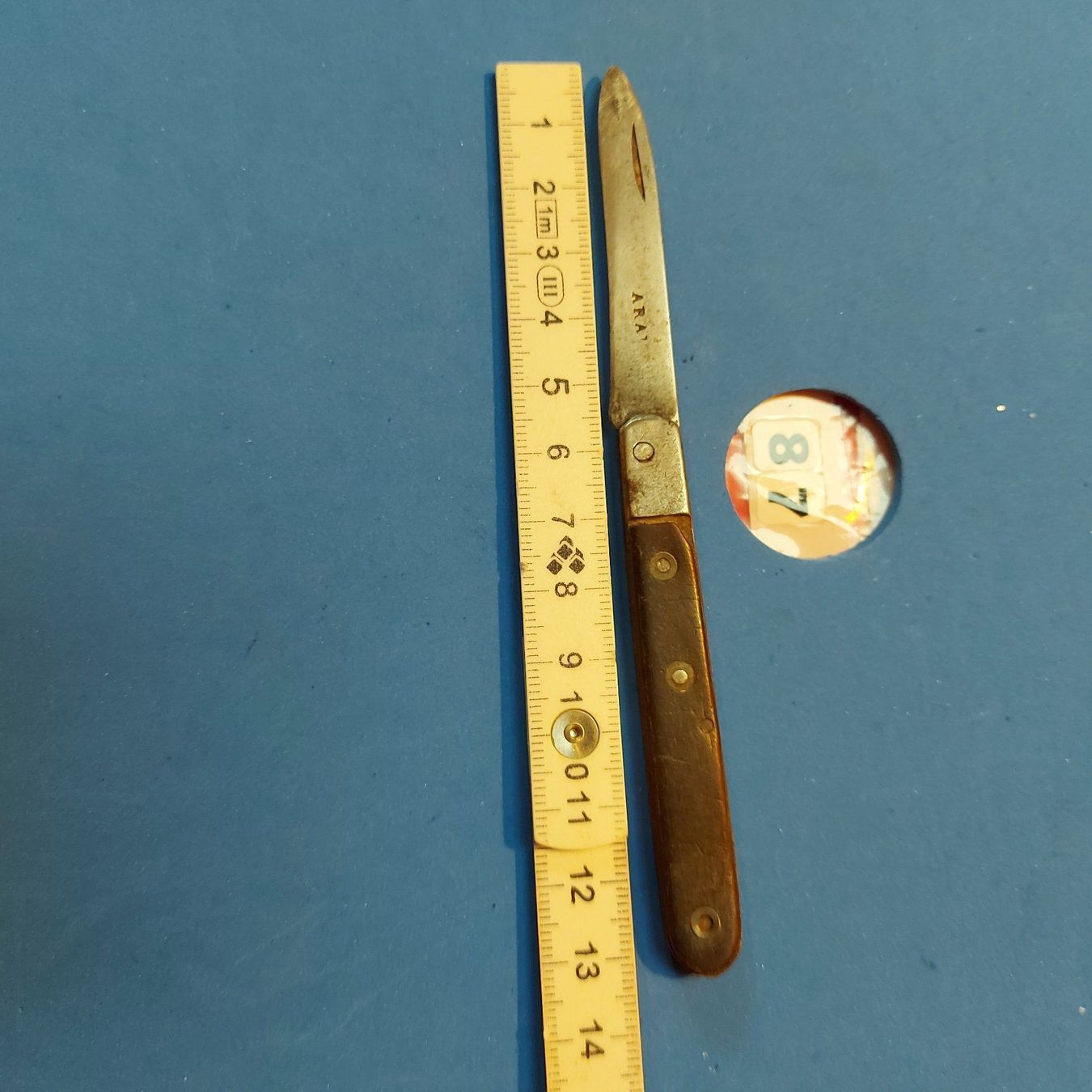 Coltelli tascabile: Sackmesser Taschenmesser Arau Nr.87 – Usato da Opfikon venduto da Seevogt47