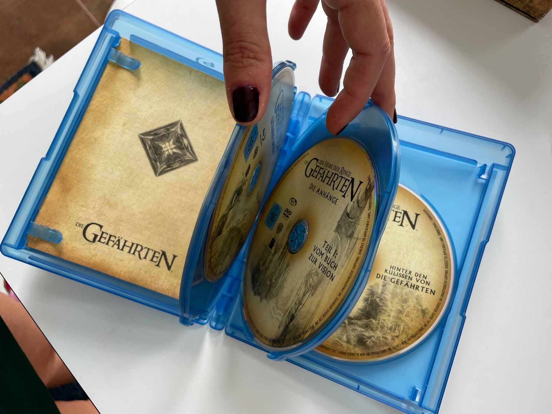 Tutti i DVDs: Der Herr der Rigge Extended Edition Blu-Ray Set – Nuovo (secondo la descrizione) da Basel venduto da Eva_Cuomo 3