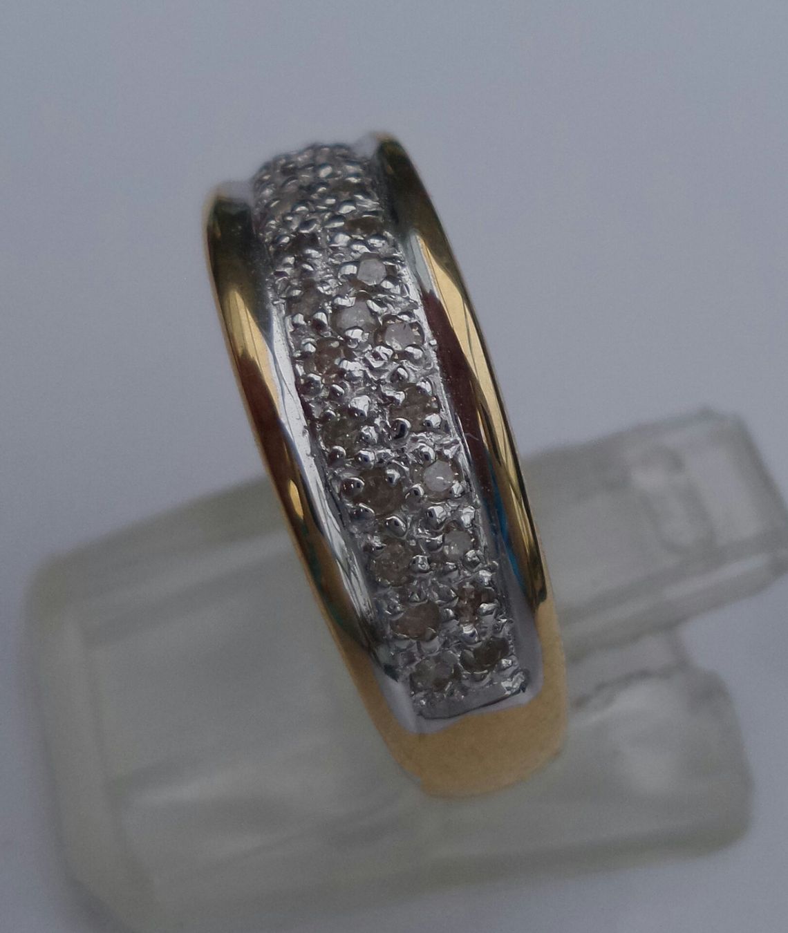 Anelli: Gold Fingerring Diamanten – Nuovo (secondo la descrizione) da Zürich venduto da adriben 7