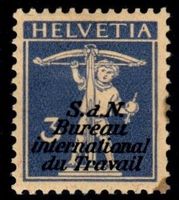 BIT Tellknabe 31 * Bureau du travail 1930 signiert SBK 600.-