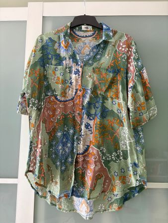 Summer shirt - Size M - 5% Silk