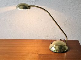 Messing Schreibtischlampe Designklassiker Vintage
