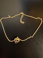 Nina Ricci Herz Halskette mit Kristallen