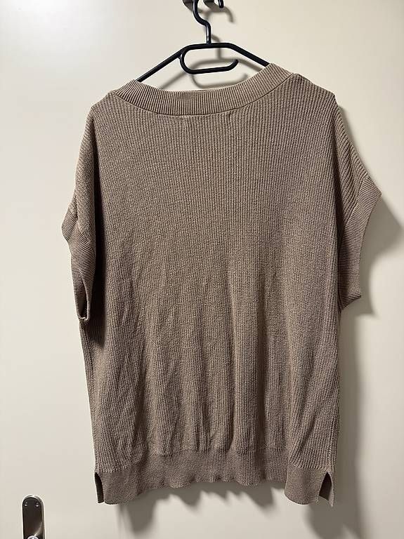 Vero Moda T-shirt: Vero Moda Damen Strickpullover Kurzarm Beige Gr. S Überga... – Usato da Zürich venduto da cha_7n8s 2