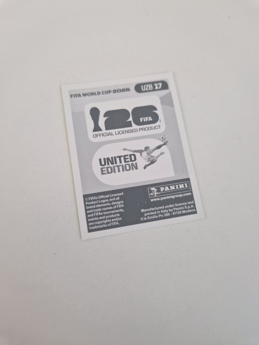 Panini Sammelbilder & Trading cards: Panini Sticker UZB17 – Neu (gemäss Beschreibung) aus Stüsslingen von white_angel86 1