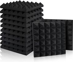 12 Stück Akustikschaum 30x30x5cm Schalldämmung Schallschutz