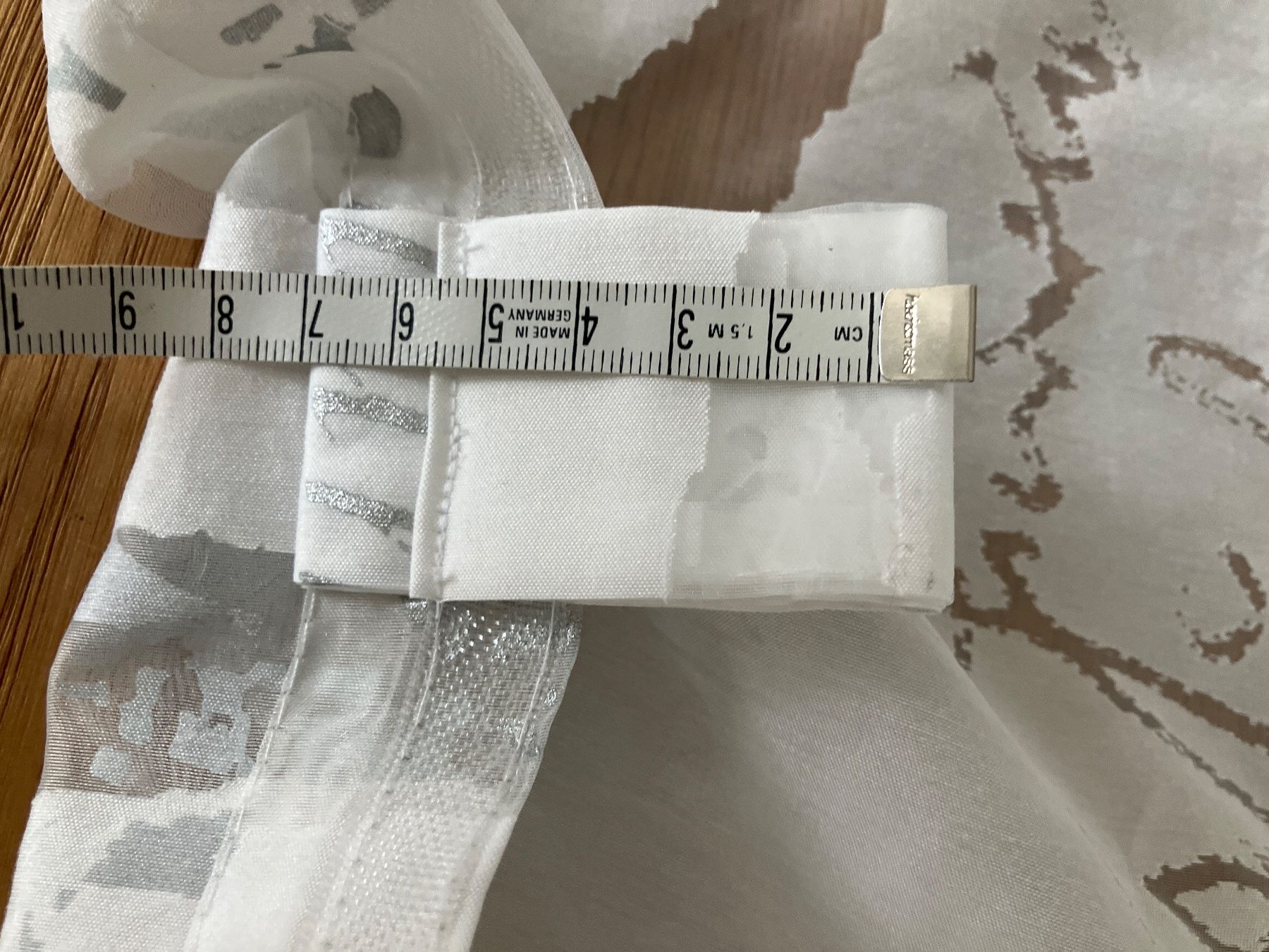 Pfister Tende: Vorhang 2 Stück Blickdicht Weiss – Usato da Unterägeri venduto da Bettsofa123 5