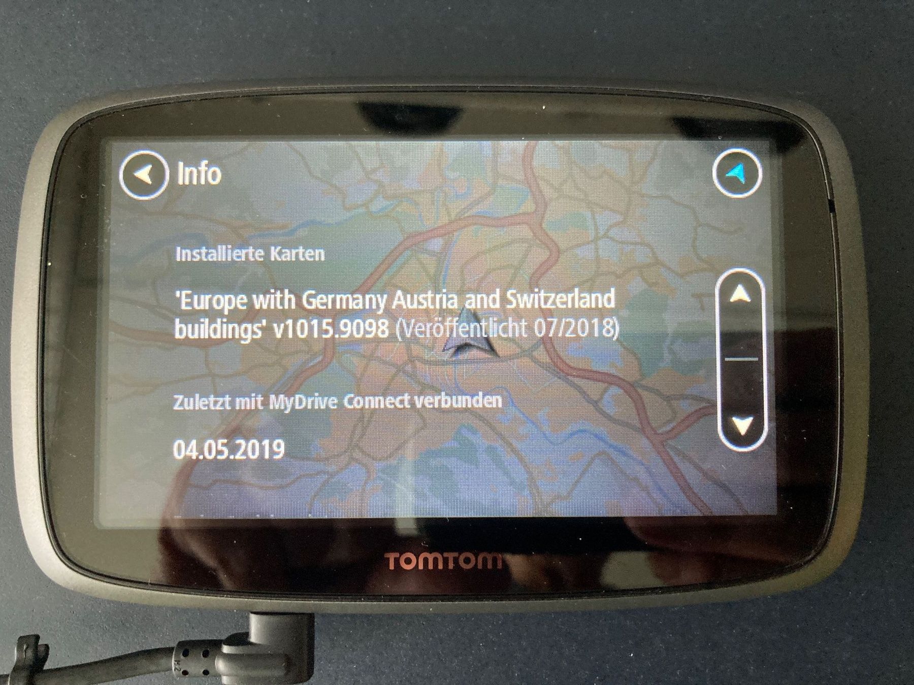 Navigationsgeräte: Tom Tom Go 500 Navigationsgerät – Gebraucht aus Meggen von Opportunity03 2