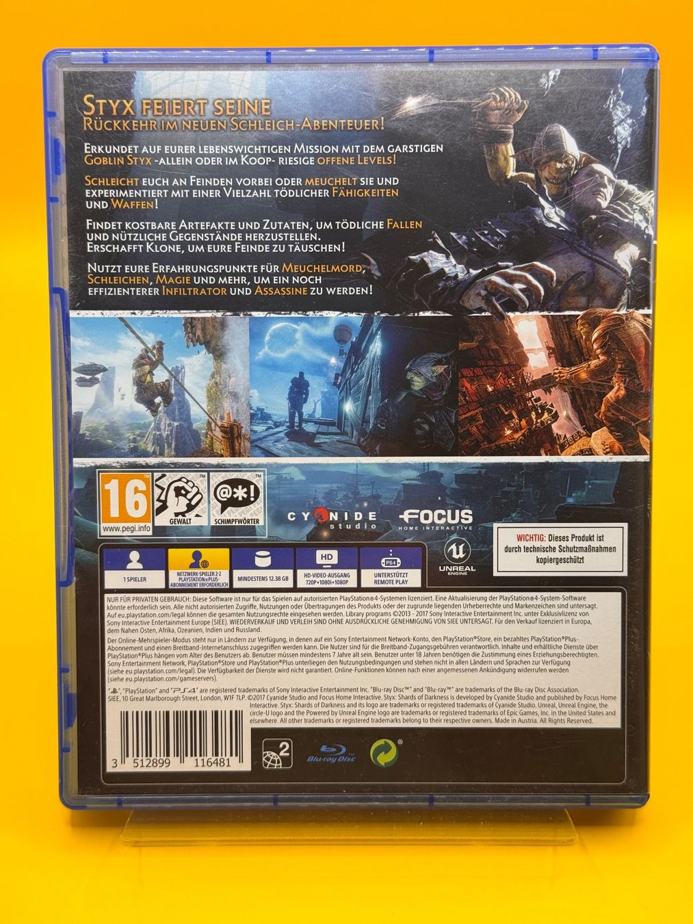 Sony Giochi: Styx: Shards of Darkness, PS4 – Usato da Oberwil b. Zug venduto da silver2024 1