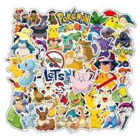 Lot de 50 autocollants Pokemon
