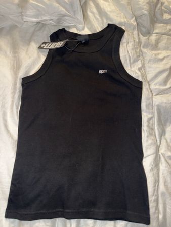 6PM Tanktop schwarz Grösse S