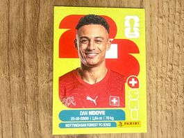 Panini FIFA WM 2026 Sticker Dan Ndoye SUI 19
