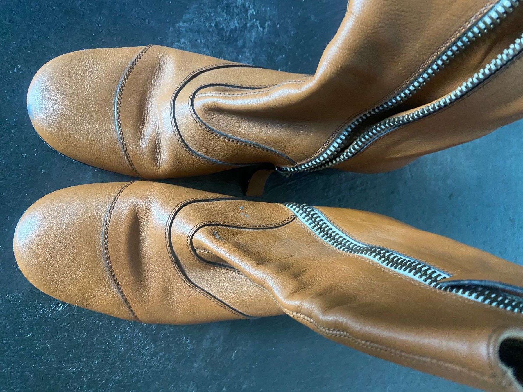 Chloé Scarpe da donna: Stiefeletten von Chloe 38 camel – Usato da Chur venduto da simhofstr 7