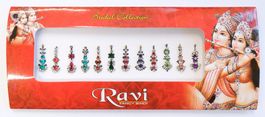 Bindi Stickers selbstklebender Gesichts Schmuck