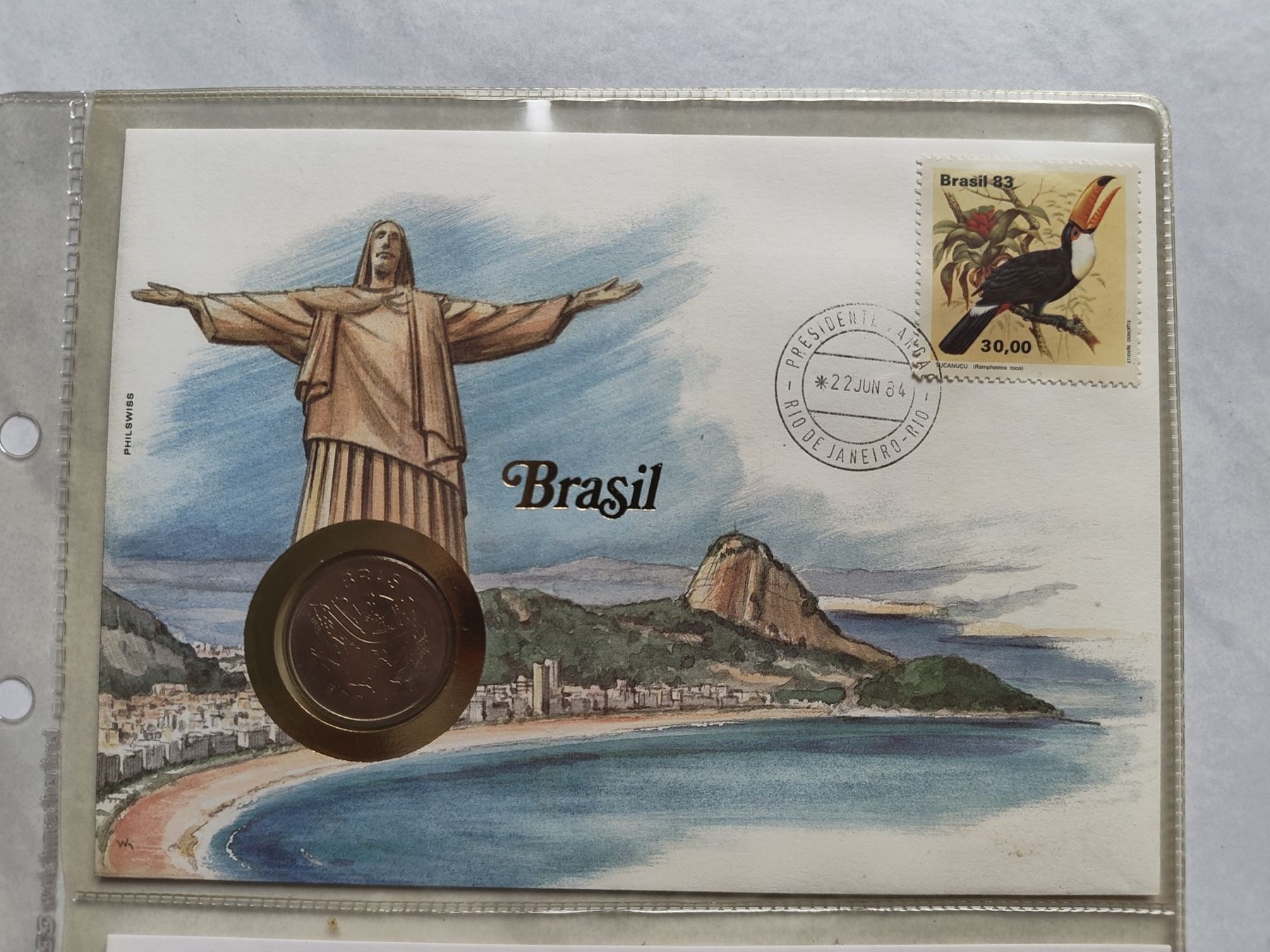Tutti le monete: Münzbrief Brasilien – Nuovo (secondo la descrizione) da Schönenwerd venduto da pin_rn7v 1