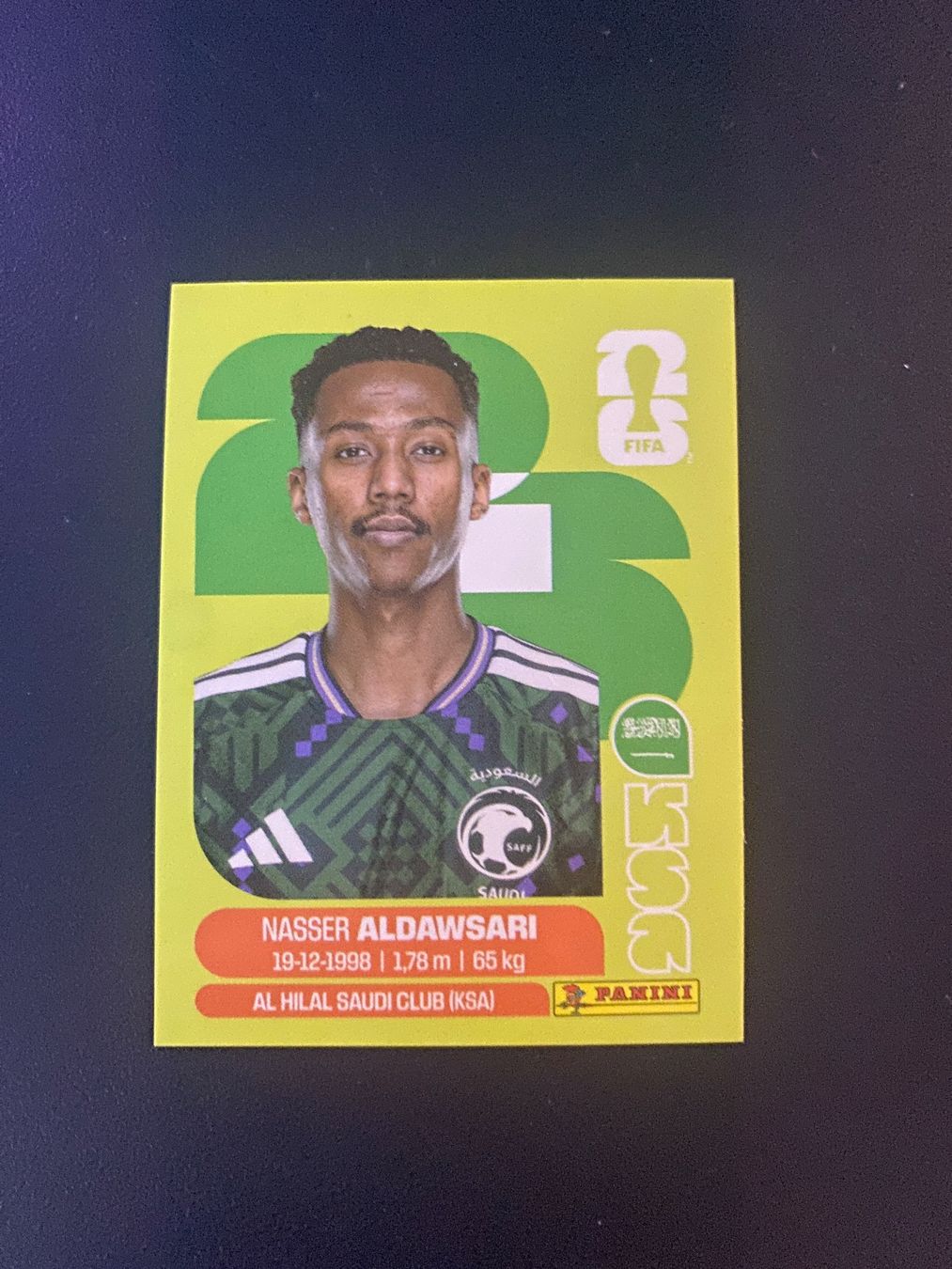 Panini Carte collezionabili: Panini FIFA World Cup Sticker KSA 12 – Nuovo (secondo la descrizione) da Glattbrugg venduto da riseca
