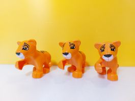 LEGO Duplo 3x Tiger / Tigerbabys