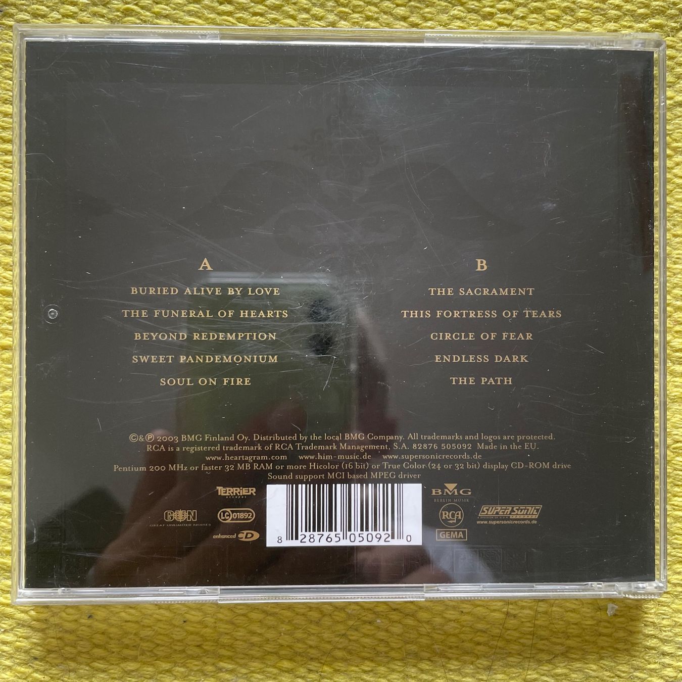 CD: HIM-LOVE METAL – Usato da Rorschacherberg venduto da CD-Roli 1