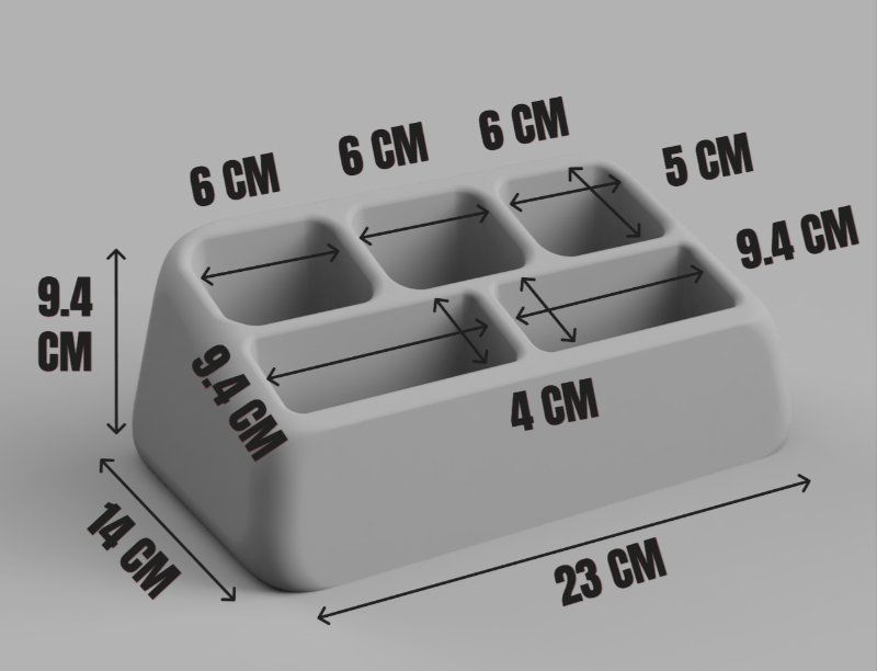 Telecomandi: Organizzatore telecomandi in plastica – Nuovo (secondo la descrizione) da Bürglen UR venduto da Cardosoluis 1