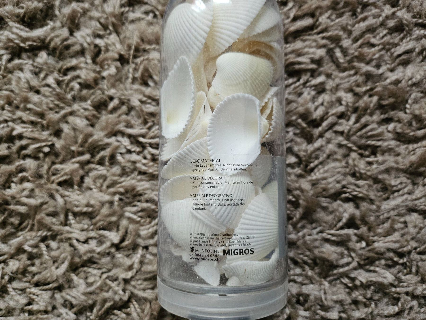 Migros Tutte le decorazioni: Dekomuscheln Weiss, ungebraucht – Nuovo e nell'imballaggio originale da Zürich venduto da natalos 2