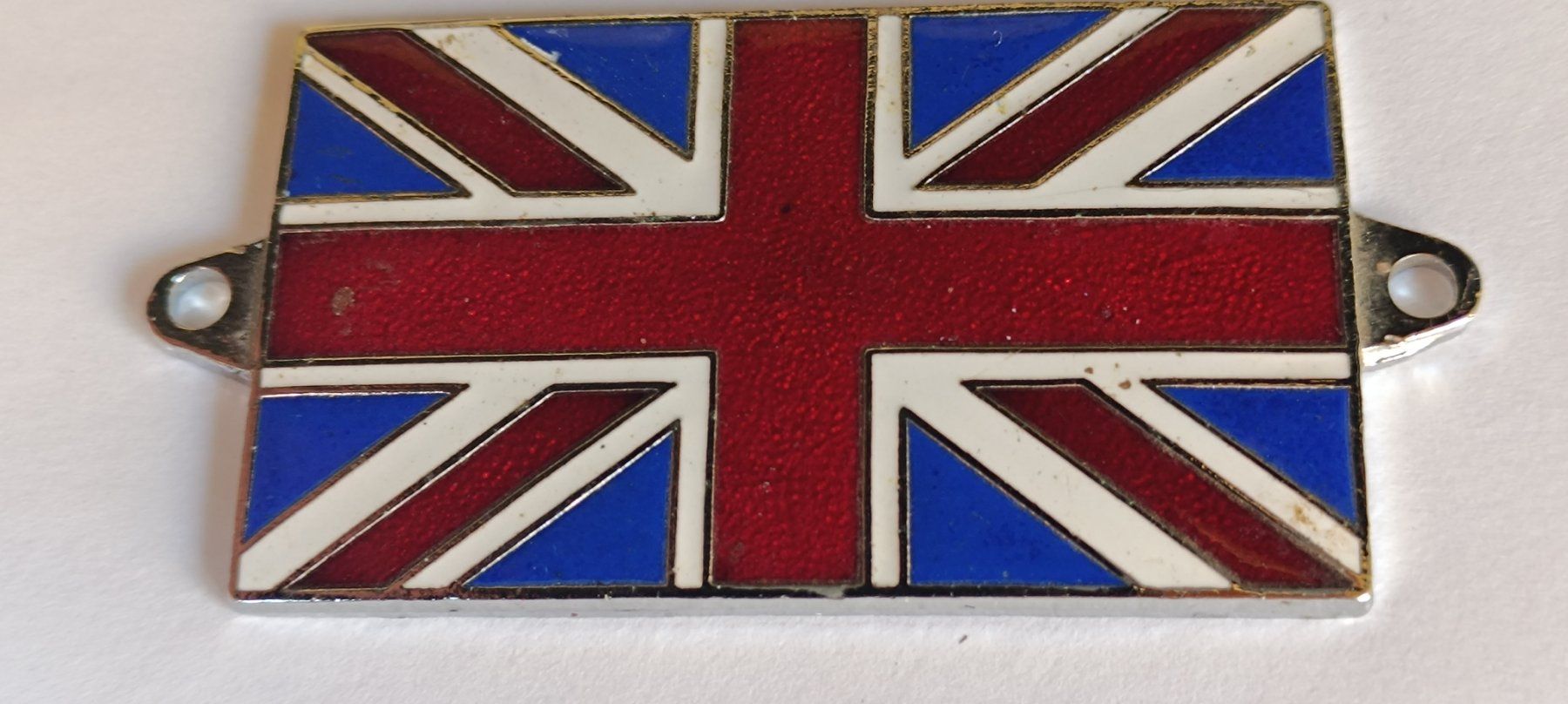 Placchette & Badge: Vintage Union Jack Kühleremblem, Britisch, Auto Oldtimer – Usato da villigen venduto da Fabio-2011