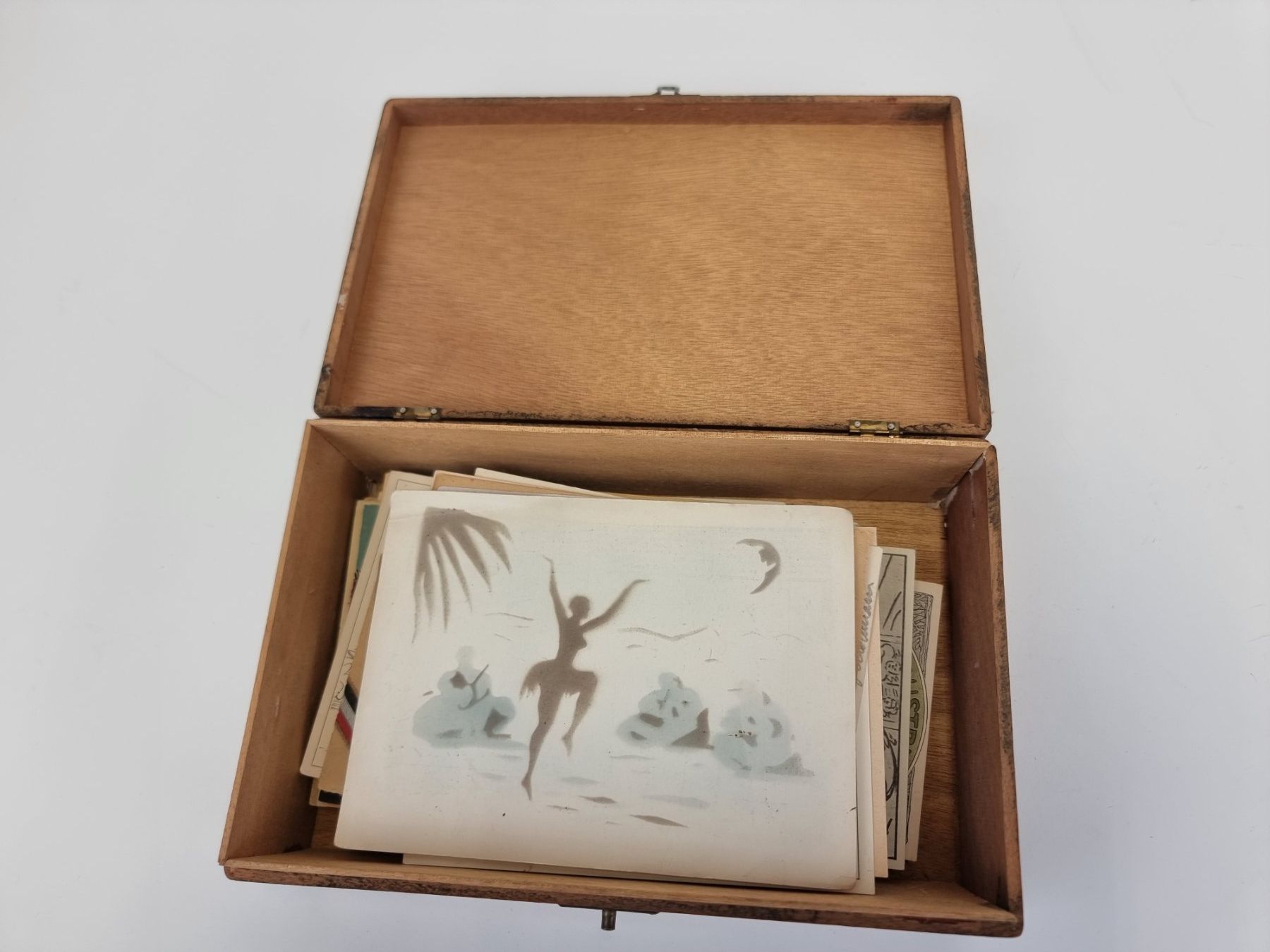 Cartoline postali: Vintage Jubiläumsschatulle mit alten Postkarten – Usato da Urtenen-Schönbühl venduto da Restwert_Schoenbuehl