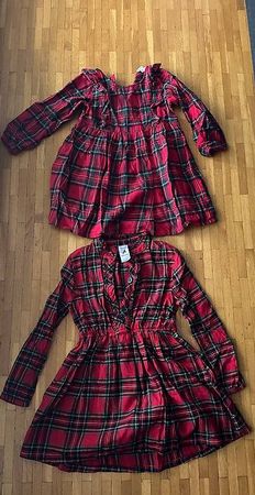 Robe Noël fille 2/3 et 4/5 