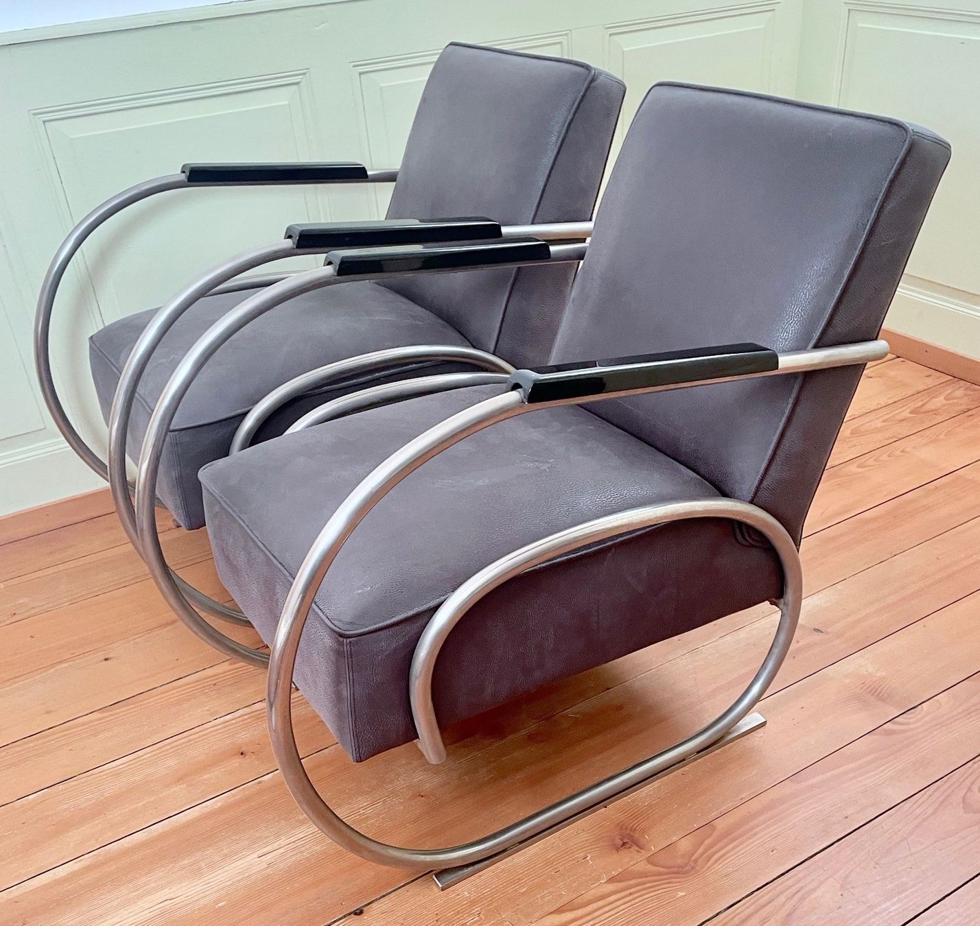 Poltrone: Art Deco Sessel 2er Set // 1920er – Usato da Schinznach-Dorf venduto da mix 8