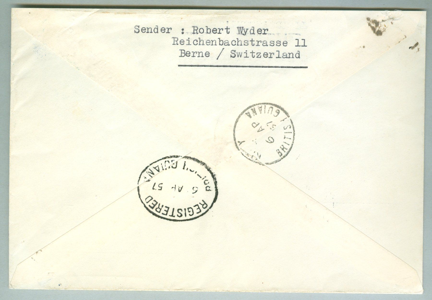 Alle Briefmarken: 1957 Schweiz Werbemarken FDC – Gebraucht aus Zürich von yago-rot 1