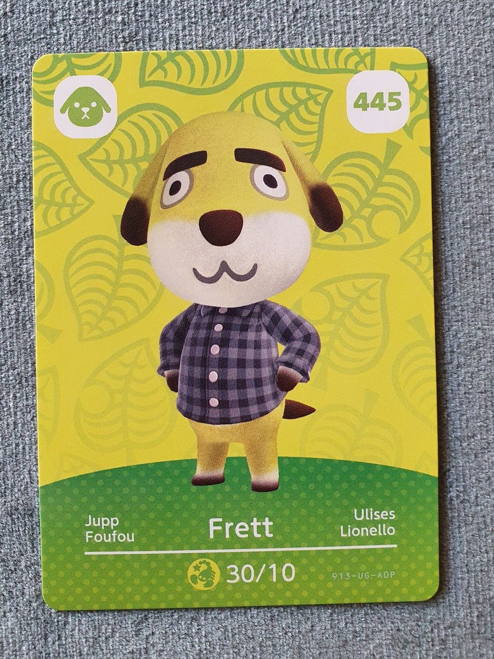 Karten: Carte amiibo Série 5 - Frett #445 – Neu (gemäss Beschreibung) aus Cossonay-Ville von cba_69tt