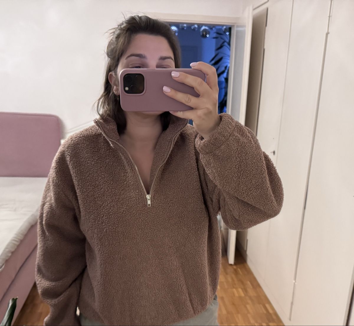 Pulls & Sweat-shirts: Pullover HIBOU Teddyfleece pink – Neuf (Voir description) à Zürich par sop_9fqf
