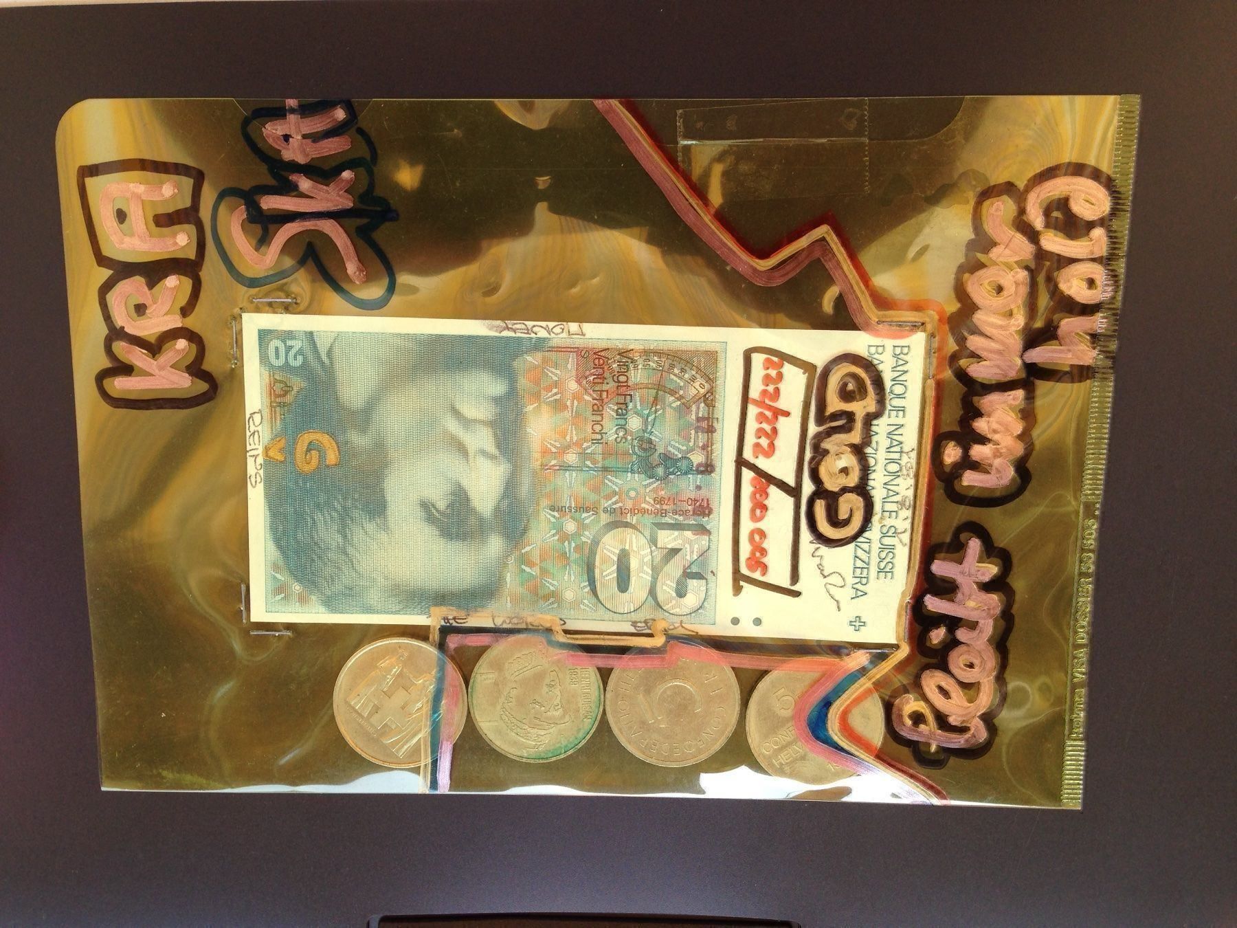Foto & Immagini: Collage Kraska Nominalwert CHF 20 – Usato da Zürich venduto da Pyramid1