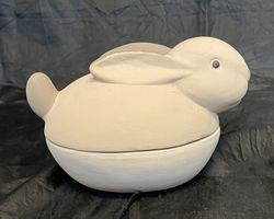 Keramikdose Häschen